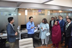 Mid-Career management course delegation visits Safe City Islamabad
