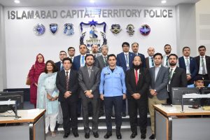 Mid-Career management course delegation visits Safe City Islamabad