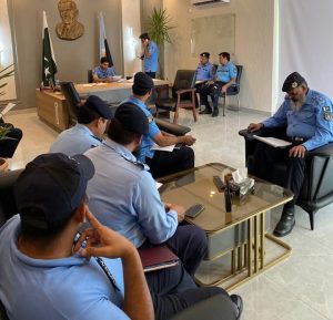 SSP Shoaib vows zero tolerance for crime in Islamabad