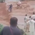 Motorcyclist swept away in Sharifabad floodwaters, search continues