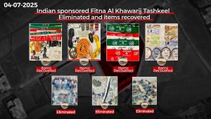 Security Forces foil infiltration attempts of Indian proxy, kill 30 khawarij
