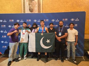 Ali Nawaz wins silver for Pakistan at World Police Games 2025