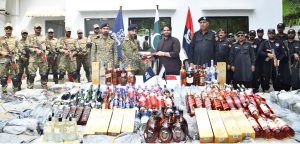 Joint Anti-Narcotics operation: Pak Navy seizes large quantity of liquor