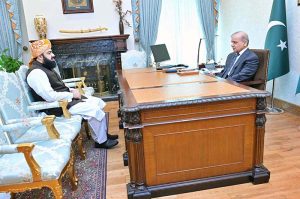 Former Federal Minister Maulana Asad Mehmood called on Prime Minister Muhammad Shehbaz Sharif