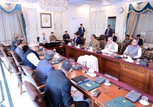 Prime Minister Muhammad Shehbaz Sharif chairs a meeting regarding reforms in shipping sector.