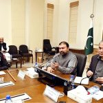 Chief Minister Balochistan Mir Sarfaraz Bugti and Federal Minister for Interior, Mohsin Naqvi chair a meeting on law and order situation