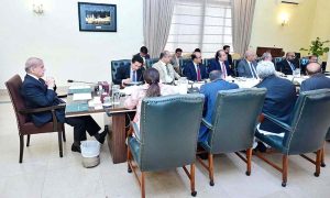 Prime Minister Muhammad Shehbaz Sharif chairs a meeting on Cashless economy