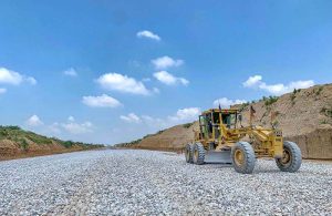 Construction work is underway on the Rawalpindi Ring Road, also known as the Rawalpindi–Islamabad Ring Road—a 38.3-kilometer highway connecting Rawalpindi and Islamabad in Pakistan. The project, which began in March 2022, is currently under construction and will feature six lanes upon completion. The ring road will start at the Channi Sher Alam Bridge near Rawat and terminate at the Thalian Interchange, linking to the Lahore-Islamabad Motorway (M-2)