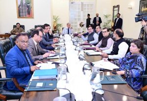 Prime Minister Muhammad Shehbaz Sharif chairs a meeting on encouraging usage of electric vehicles in country.