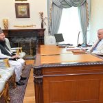 Amir e Markazi Jamiat e Ahle Hadees, Senator Hafiz Abdul Kareem calls on Prime Minister Muhammad Shehbaz Sharif