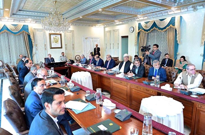 Prime Minister Muhammad Shehbaz Sharif chairs a meeting regarding reforms in Agriculture sector