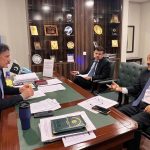 Special Assistant to the Prime Minister on Industries & Production, Haroon Akhtar Khan was called on by newly appointed EPZA CEO A.D. Khowaja to discuss reforms and international alignment of Export Processing Zones Authority