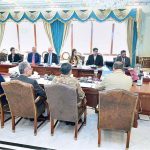Prime Minister Muhammad Shehbaz Sharif chairs a meeting of National Task Force on Eradication of Polio
