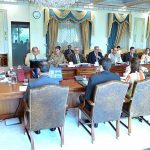 Prime Minister Muhammad Shehbaz Sharif chairs a meeting of National Task Force on Eradication of Polio