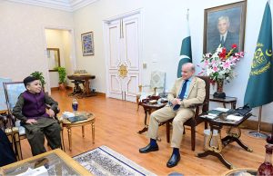 Content creator Talha Ahmad met Prime Minister Muhammad Shehbaz Sharif