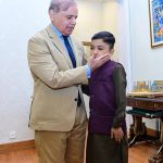 Content creator Talha Ahmad met Prime Minister Muhammad Shehbaz Sharif