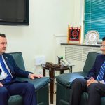 Federal Minister for Petroleum Ali Pervaiz Malik held a meeting with H.E Alisher Tukhtaev, Ambassador of Uzbekistan to Pakistan
