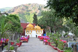 Restoration work is underway at the historic Saidpur Village in the Federal Capital