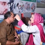Free eye camp for students organized in collaboration with Al-Shifa Eye Trust Hospital