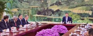 Deputy Prime Minister and Foreign Minister, Senator Mohammad Ishaq Dar, represented Pakistan at the joint call of the Foreign Ministers of the Shanghai Cooperation Organization (SCO) Member States on President Xi Jinping of China.