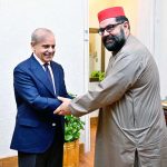 President of Awami National Party Aimal Wali Khan calls on Prime Minister Muhammad Shehbaz Sharif