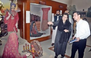 Farah Naz Akbar, Parliamentary Secretary National Heritage and Culture Division visits National Museum of Pakistan (NMP)