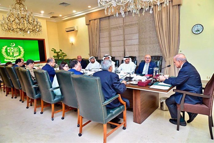 A delegation of Etisalat group led by CEO Hatem Dowidar called on Prime Minister Muhammad Shehbaz Sharif