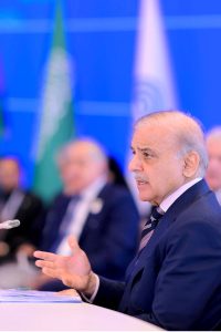 Prime Minister Muhammad Shehbaz Sharif addresses the 17th ECO Summit