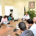 ISLAMABAD: July 28 - Federal Minister for Climate Change and Environmental Coordination, Dr. Musadik Malik, chaired a high-level committee meeting to review the import and regulatory framework of GMO (Genetically Modified Organism) soybean meal.