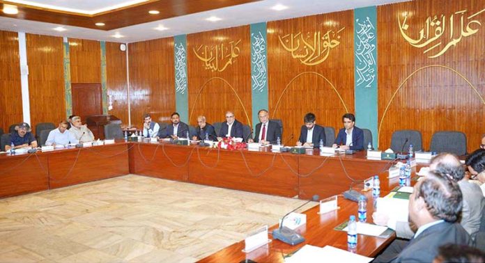 Federal Minister for Planning, Development & Special Initiatives Ahsan Iqbal chairing the 81st review meeting on CPEC projects to assess progress across key sectors