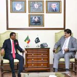 Sindh Chief Minister Syed Murad Ali Shah meets with Ambassador of Ethiopia Dr. Jemal Beker at CM House