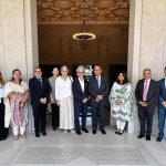 Ambassador Rizwan Saeed Sheikh, Pakistan's Ambassador to the United States, visiting Smithsonian's National Museum of Asian Art in Washington D.C