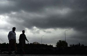 Dark clouds hover over the sky in the Federal Capital, signaling an approaching spell of rain.