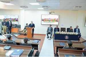 Prime Minister Muhammad Shehbaz Sharif addressed under training Assistant Superintendents of Police at National Police Academy.