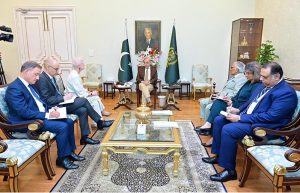 Ambassador of the European Union Riina Kionka called on Prime Minister Muhammad Shehbaz Sharif.