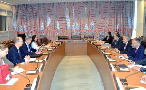Deputy Prime Minister and Foreign Minister, Senator Mohammad Ishaq Dar, met with the Special Envoy for Global Affairs of the Austrian Chancellor, Peter Launsky, on the sidelines of the High-Level Political Forum (HLPF) on Sustainable Development.