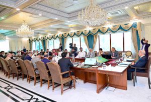 A delegation of overseas Pakistani students selected for URAAN Pakistan Summer Scholars Internship met with Prime Minister Muhammad Shehbaz Sharif