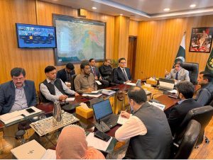 Federal Minister for Railways Muhammad Hanif Abbasi chairs high-level meeting Focus on new targets, monsoon safety strategy, station cleanliness, and crackdown on ticketless travel in Islamabad