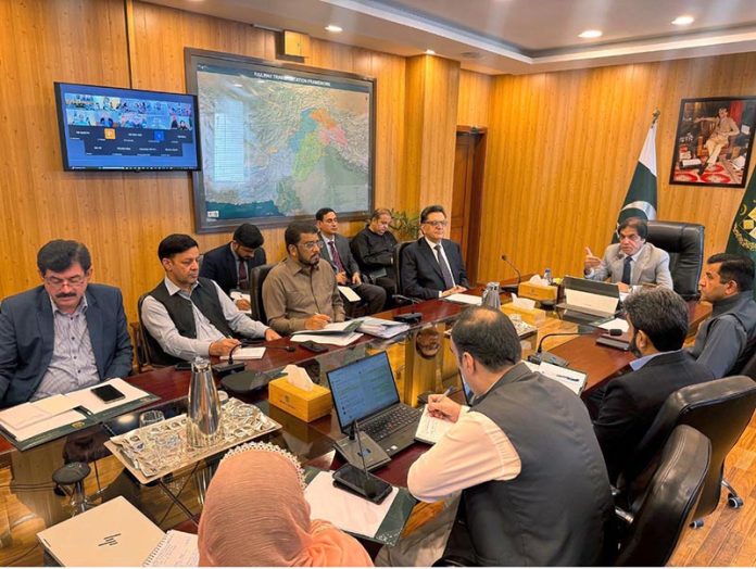 Federal Minister for Railways Muhammad Hanif Abbasi chairs high-level meeting Focus on new targets, monsoon safety strategy, station cleanliness, and crackdown on ticketless travel in Islamabad