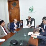 Chairman Prime Minister's Youth Programme, Rana Mashhood Ahmed Khan presides a meeting on First National Youth Games at Prime Minister's Office