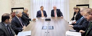 Speaker National Assembly Sardar Ayaz Sadiq meets with Speaker of the House of Common UK Sir Lindsay Hoyle on the sidelines of 6th World Speakers Conference