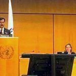 Chairman Senate, Syed Yousuf Raza Gillani addressing the 6th World Conference of Speakers of Parliament