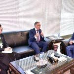 Australian High Commissioner Neil Hawkins met with Federal Minister for Human Rights, Senator Azam Nazeer Tarar, to discuss ongoing cooperation on human rights in federal capital