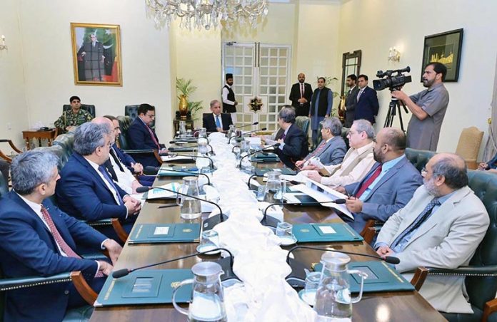 Prime Minister Muhammad Shehbaz Sharif chairs a meeting on PNSC
