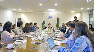 Federal Minister IT&Telecom, Shaza Fatima Khawaja chaired the second steering committee meeting on Implementation of Digital Gender Inclusion strategy in federal capital