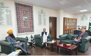 Senator Azam Nazeer Tarar, Federal Minister for Human Rights, welcomed Sardar Ramesh Singh Arora, Punjab Minister for Minorities Affairs, to discuss enhanced cooperation on minority rights and inclusive development.