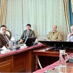A delegation from Arizona State University led by founder and chairman of Cintana Education Doug Becker meet Prime Minister Muhammad Shehbaz Sharif