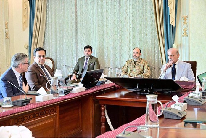 A delegation from Arizona State University led by founder and chairman of Cintana Education Doug Becker meet Prime Minister Muhammad Shehbaz Sharif