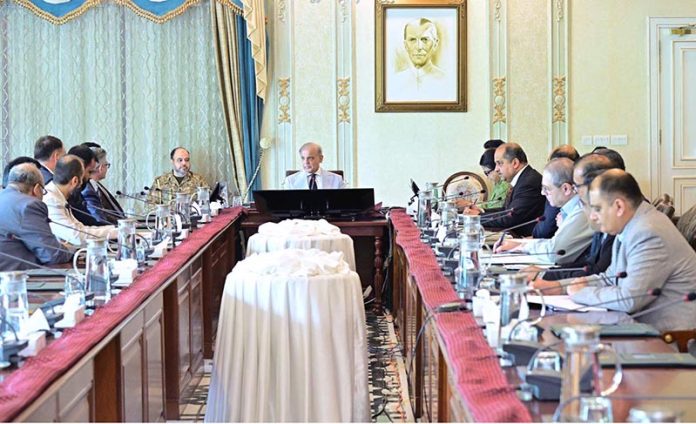 A delegation from Arizona State University led by founder and chairman of Cintana Education Doug Becker meet Prime Minister Muhammad Shehbaz Sharif