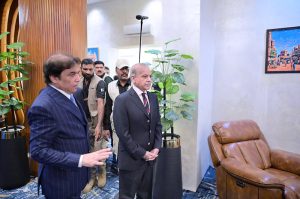 - Prime Minister Muhammad Shehbaz Sharif visiting newly inaugurated CIP Lounge, waiting halls and other facilities at Lahore Railway Station.